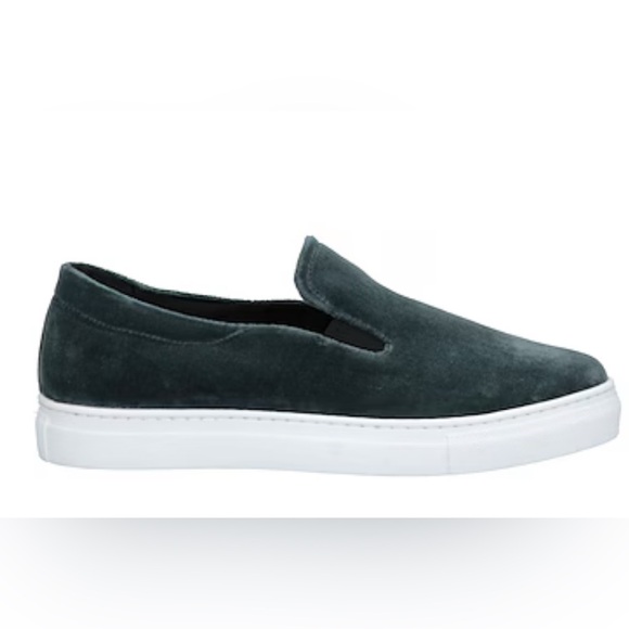 Signs Milano Women's Slip-On Suede Sneakers - Made in Italy - Picture 1 of 4
